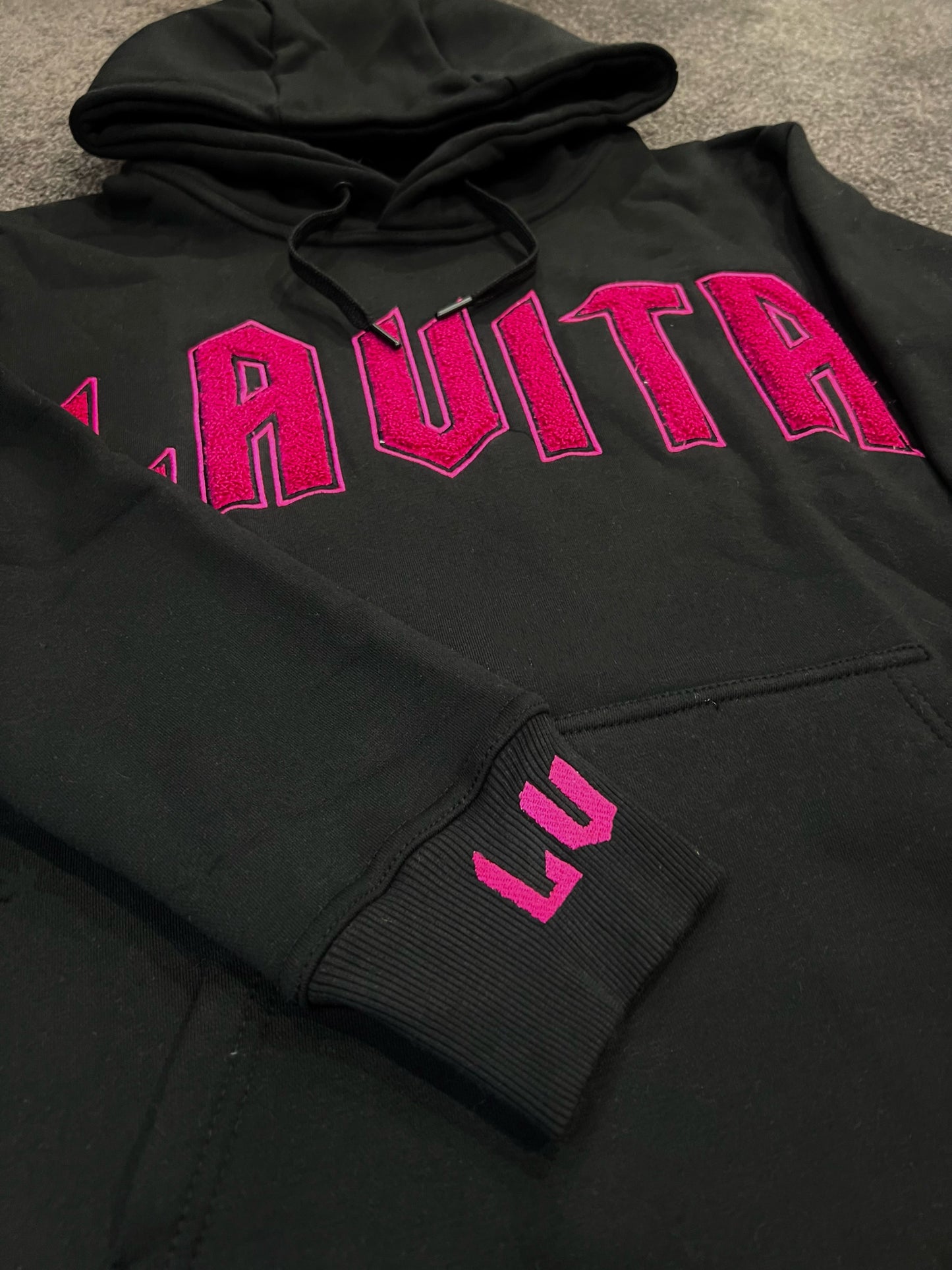 LA VITA HOODIE PINK/BLACK