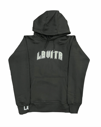 LA VITA HOODIE GREY/BLACK